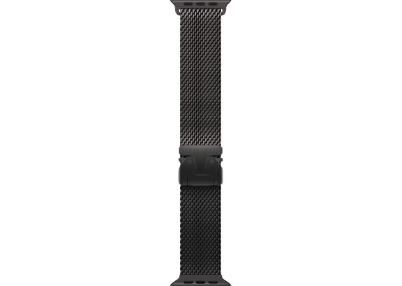 Apple Watch Ultra 3 49mm Black Titanium Milanese Loop Black M