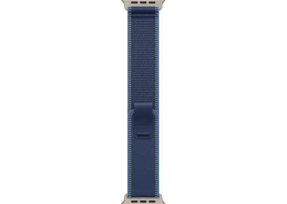 Apple Watch Ultra 3 49mm Natural Titanium Bright Blue Trail Loop M/L