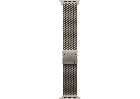 Apple Watch Ultra 3 49mm Natural Titanium Milanese Natural Loop M