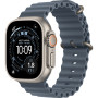 Apple Watch Ultra 3 49mm Natural Titanium Anchor Blue Ocean Band